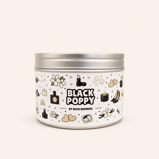 Black Poppy — Tin Candle