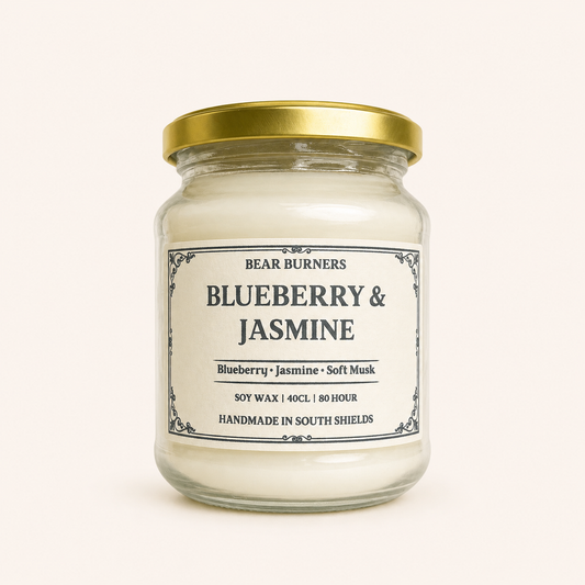 Blueberry & Jasmine — Vintage Jar Candle