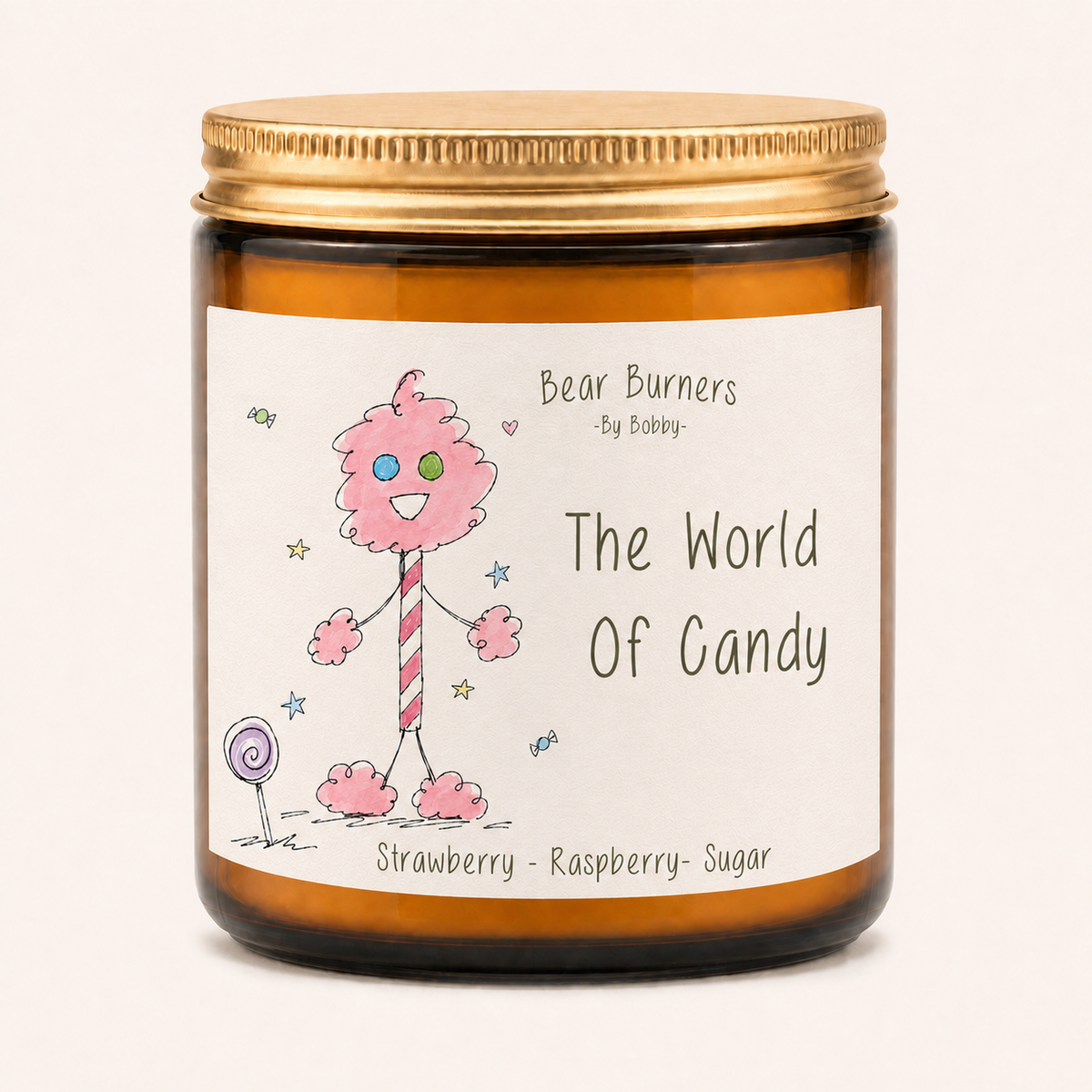 The World of Candy - Amber Jar Candle