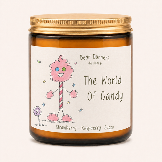 The World of Candy - Amber Jar Candle
