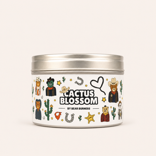 Cactus Blossom — Tin Candle
