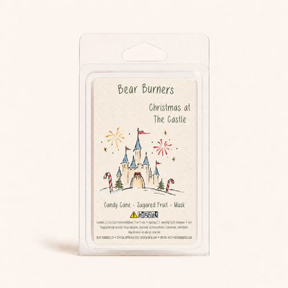 Christmas at the Castle Christmas wax melt clamshell by Bear Burners