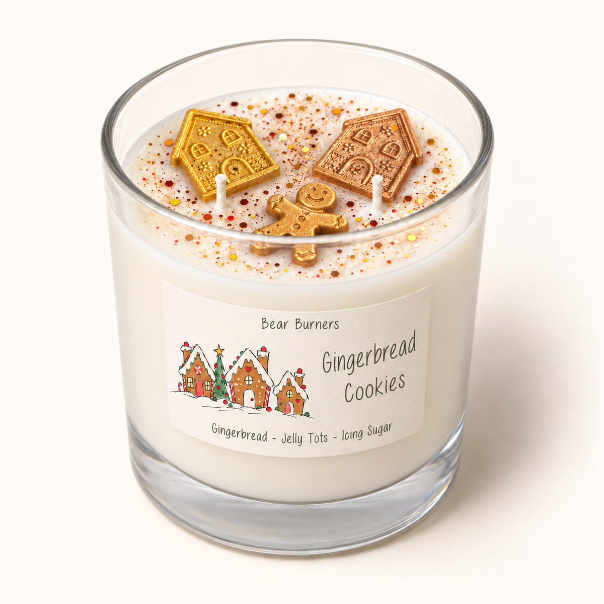 Gingerbread Cookies - Topper Candle