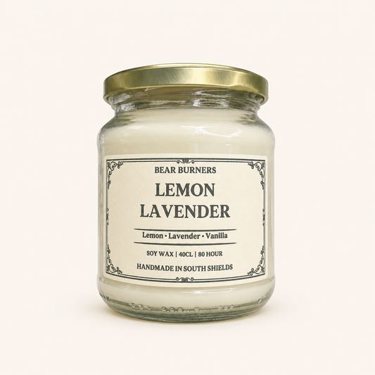 Lemon Lavender — Vintage Jar Candle