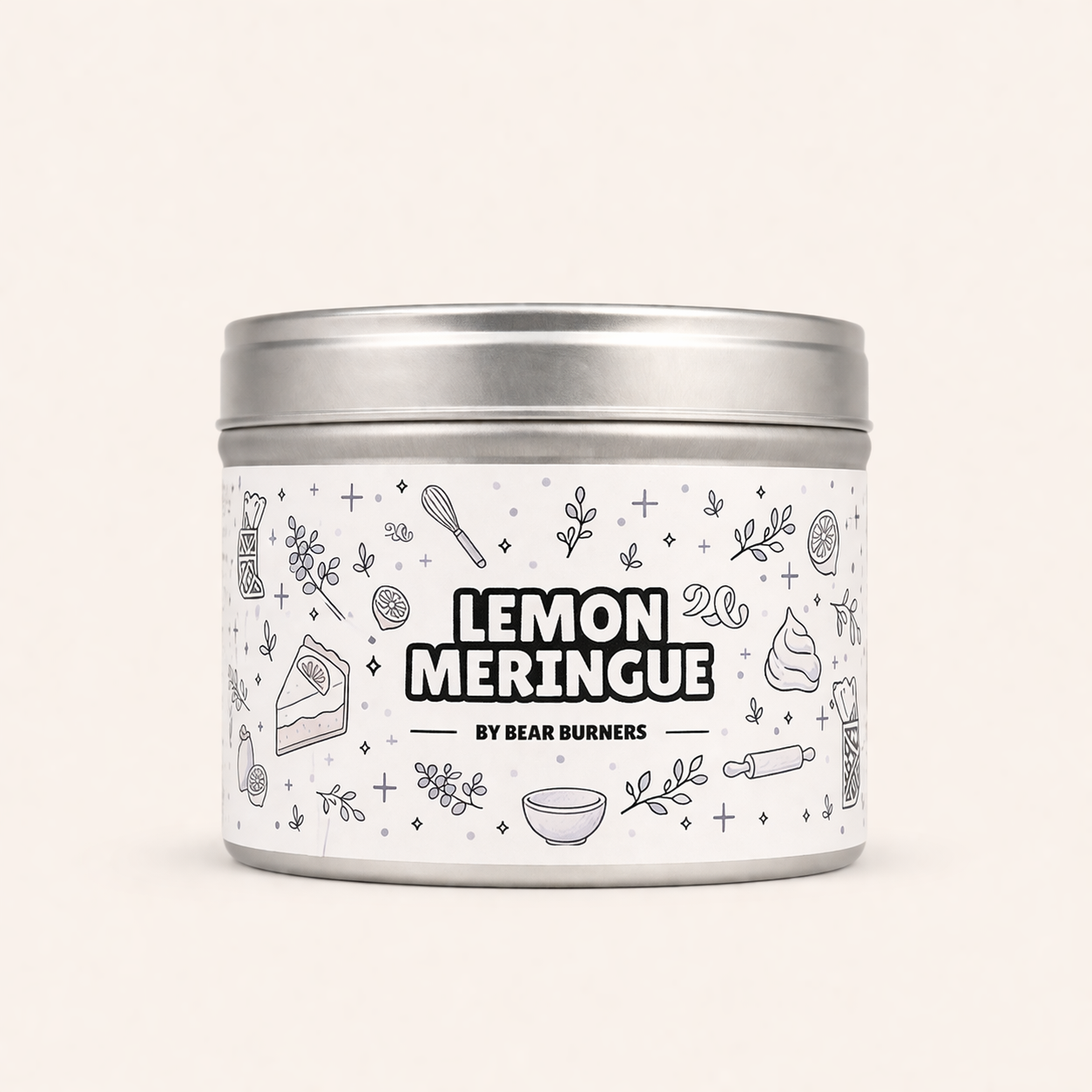Lemon Meringue — Tin Candle