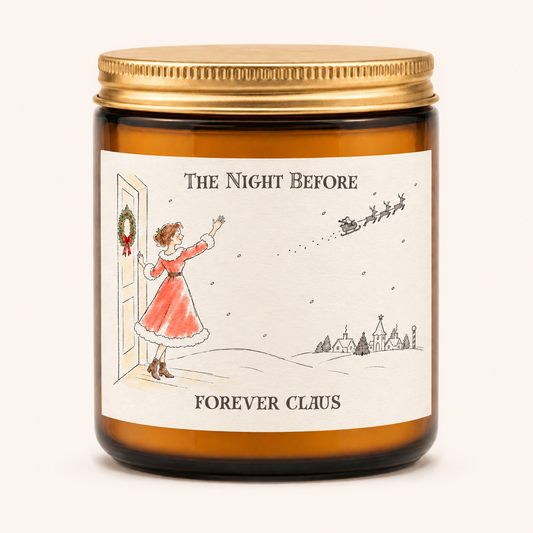 Forever Claus — The Night Before 25cl Amber Jar Candle