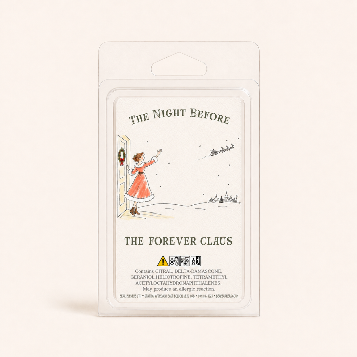 Forever Claus — The Night Before Wax Melt Clamshell