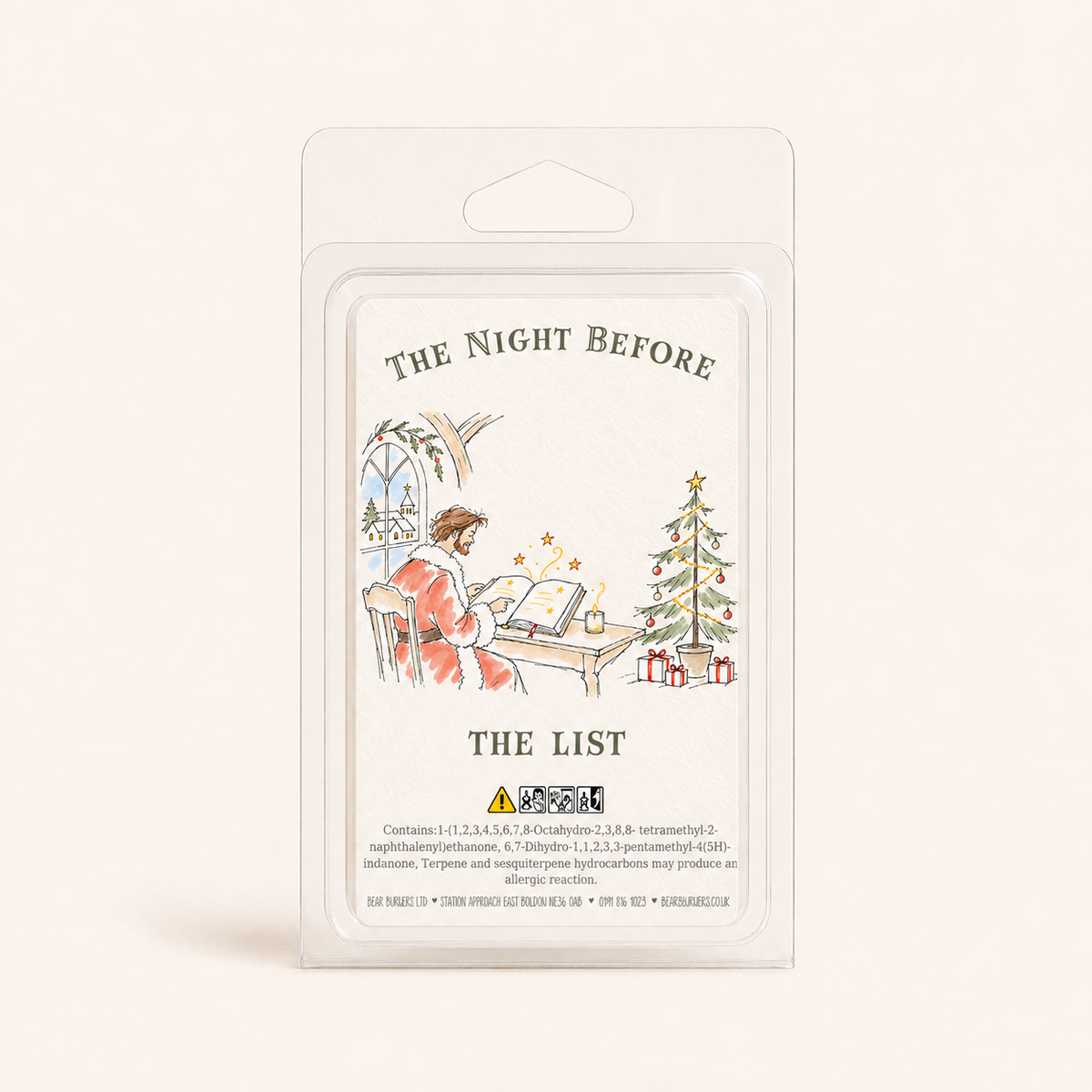 The List — The Night Before Wax Melt Clamshell