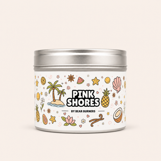 Pink Shores — Tin Candle