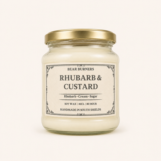 Rhubarb & Custard — Vintage Jar Candle