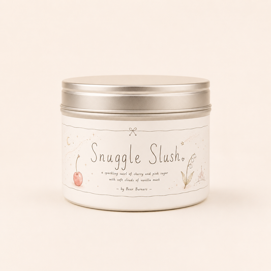 Snuggle Slush— Tin Candle