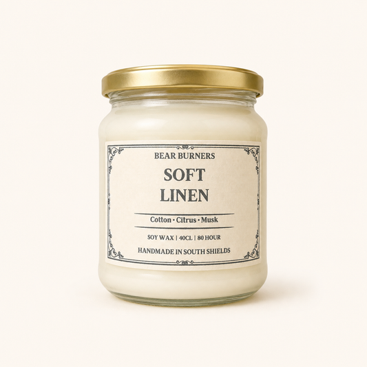 Soft Linen — Vintage Jar Candle