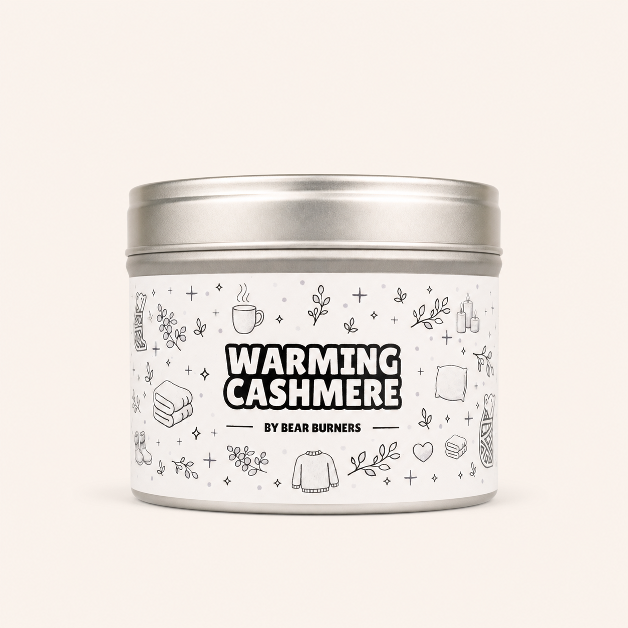 Warming Cashmere — Tin Candle